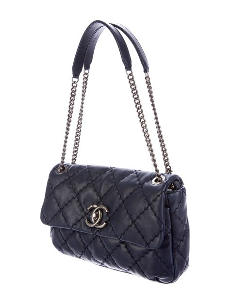 chanel ultimate stitch flap bag|snakeskin chanel bag.